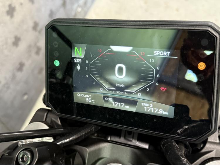 YAMAHA MT-09 CERAMIC ICE 1700kms