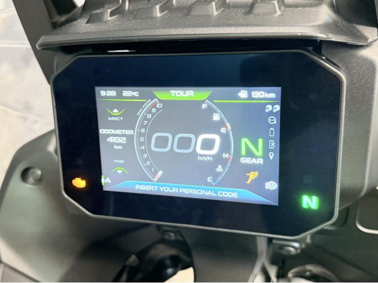 MOTO GUZZI STELVIO 1000 GIALLO 4000kms