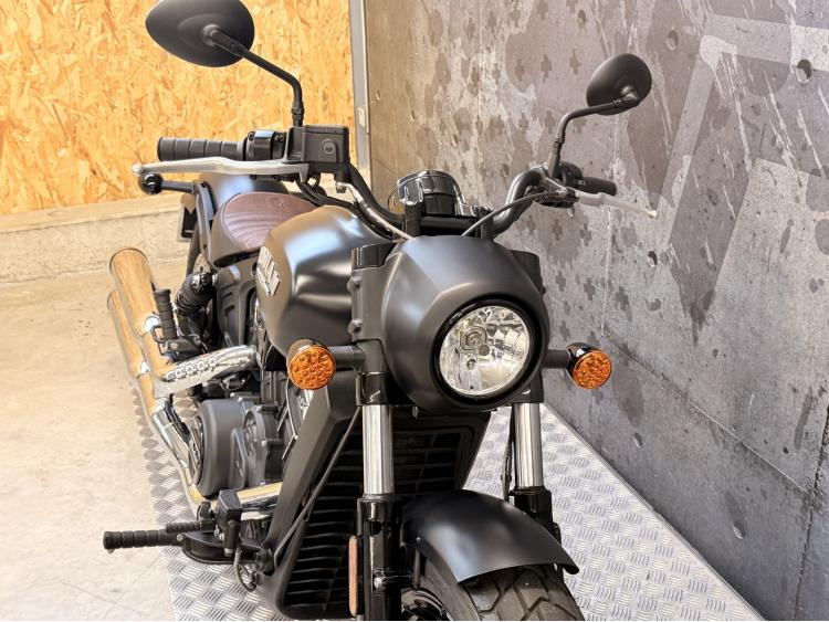 INDIAN SCOUT BOBBER 1200 BLACK SMOKE 6000kms